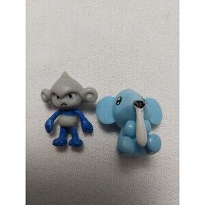 Vintage Pokemon Meditite 1.25" And Cubchoo Mini Collectible Figure